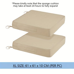 Heavy-Duty Waterproof Outdoor Seat Cushions by Snagg A Cushion