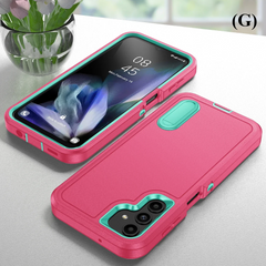 Anti Shock Protective Phone Case – for Samsung Galaxy S24 Series - G - Rose red / Ultra - Cases & Covers