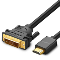 HDMI to DVI Converter Cable – Computer, TV Monitor & Projector Adapter 2M