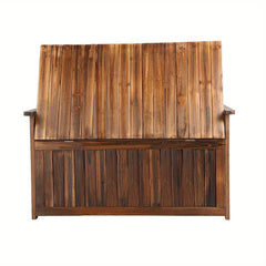 Wooden Outdoor Storage Box Bench by Snagg A Box