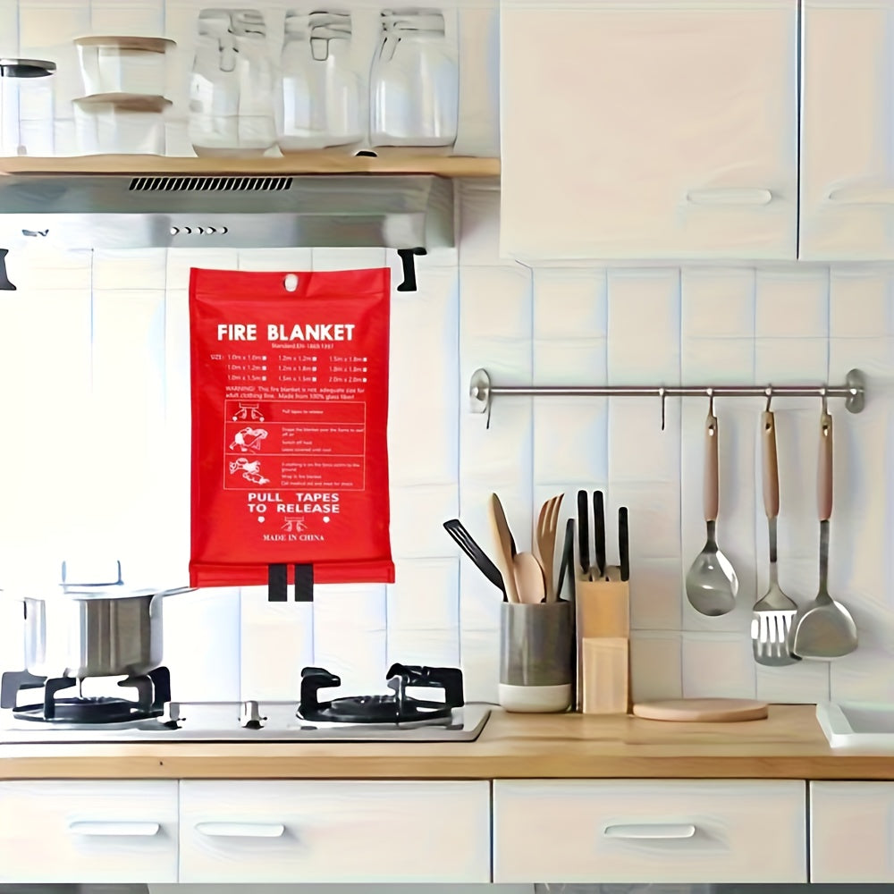 5pcs Emergency Fire Blanket Set by Snagg A Fire Blanket