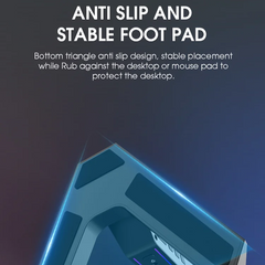 RGB Gaming Headset Stand Sound Activated LED Holder by Snagg A Headset Holder