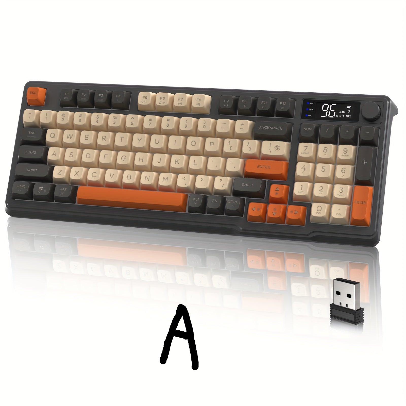 Dual Mode Wireless Gaming Keyboard by Snagg A Keyboard