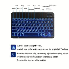 Protective Case With Keyboard Suitable for iPad Pro 11 by Snagg A Wireless Keyboard