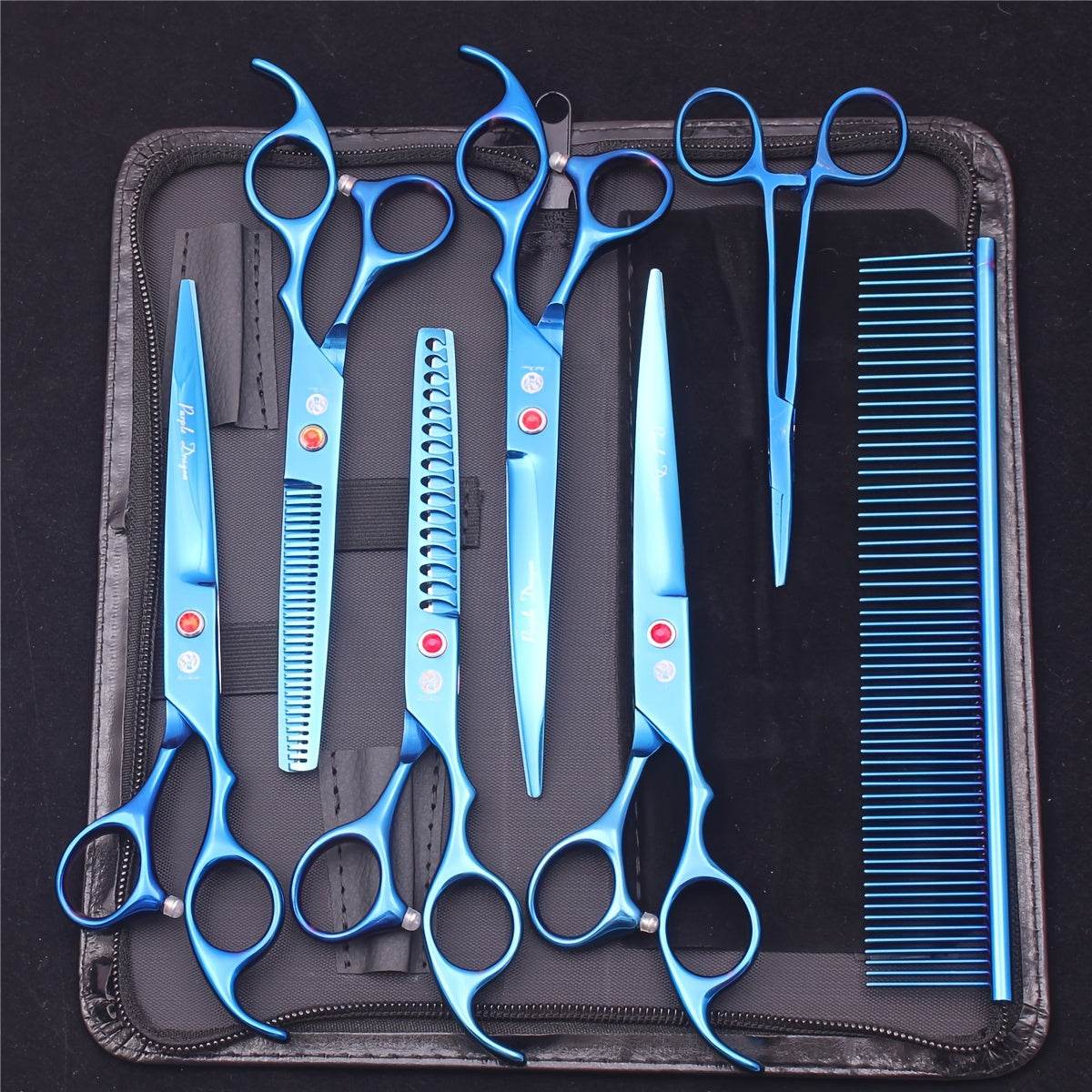7pcs Professional Pet Grooming Scissors Set - SnaggIt