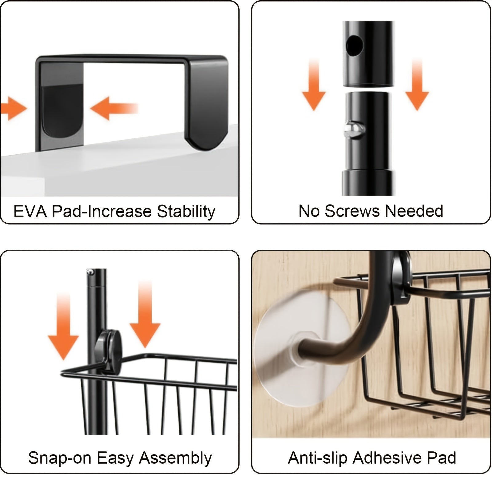 Over-the-Door Pantry Organizer by Snagg A Rack