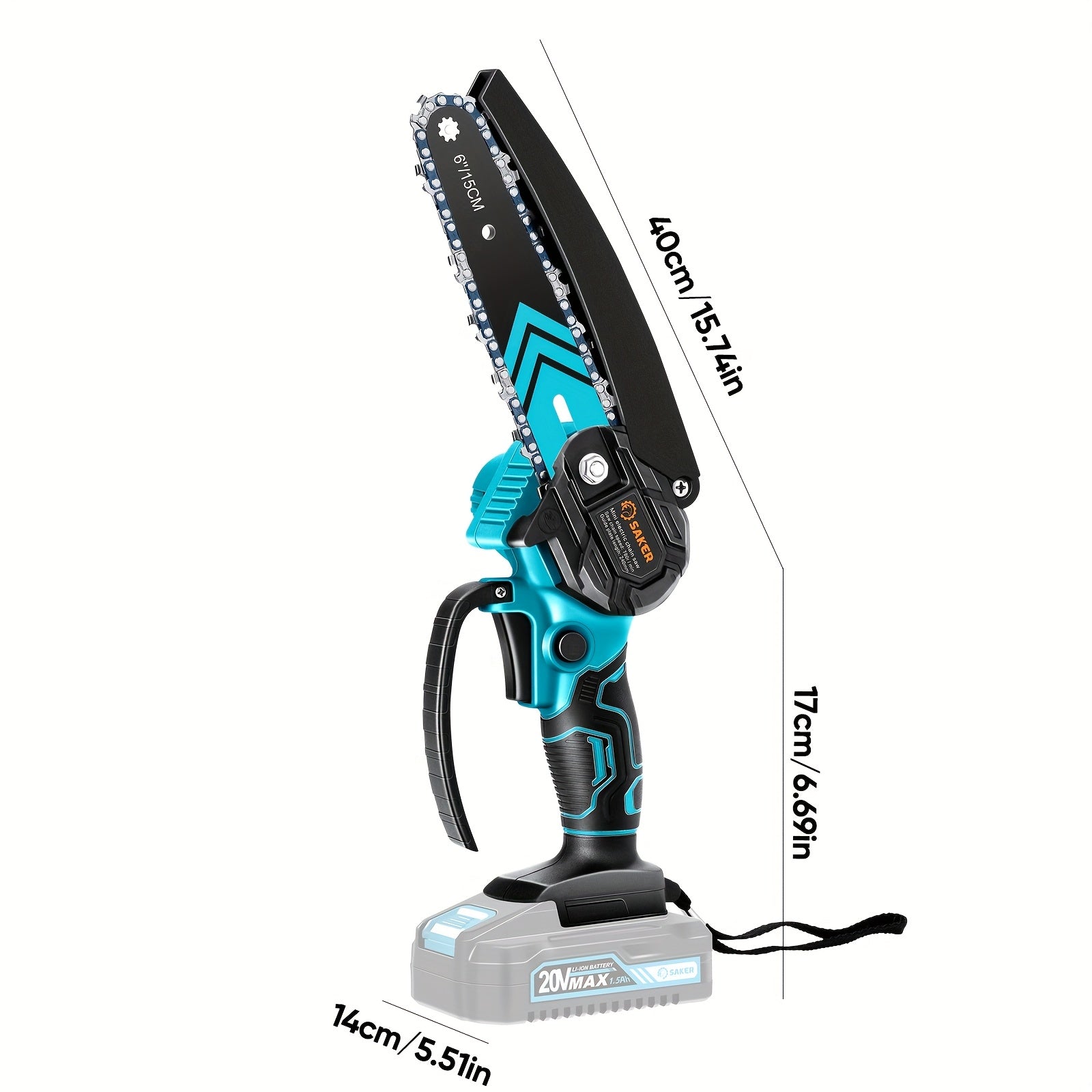 6-Inch Cordless Chainsaw