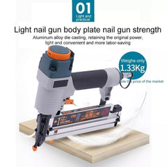 3-in-1 Pneumatic Nail & Staple Gun