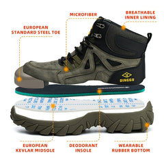 Men’s Steel Toe Work Boots by Snagg A Safety Shoes