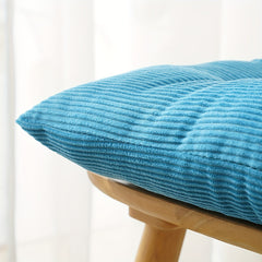 Classic Washable Polyester Chair Pads with Ties – 4 Pack by Snagg A Cushion