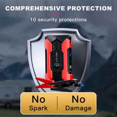 7000A High Power Car Battery Jump Starter - Roadside Essentials