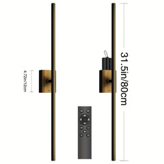 2 Pack Remote Control Battery Powered Wall Lights by Snagg A Wall Light