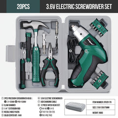 3.6V Cordless Electric Tool Box Set
