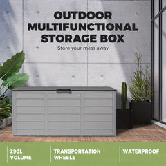 290L Outdoor Lockable Garden Storage Box by Snagg A Box