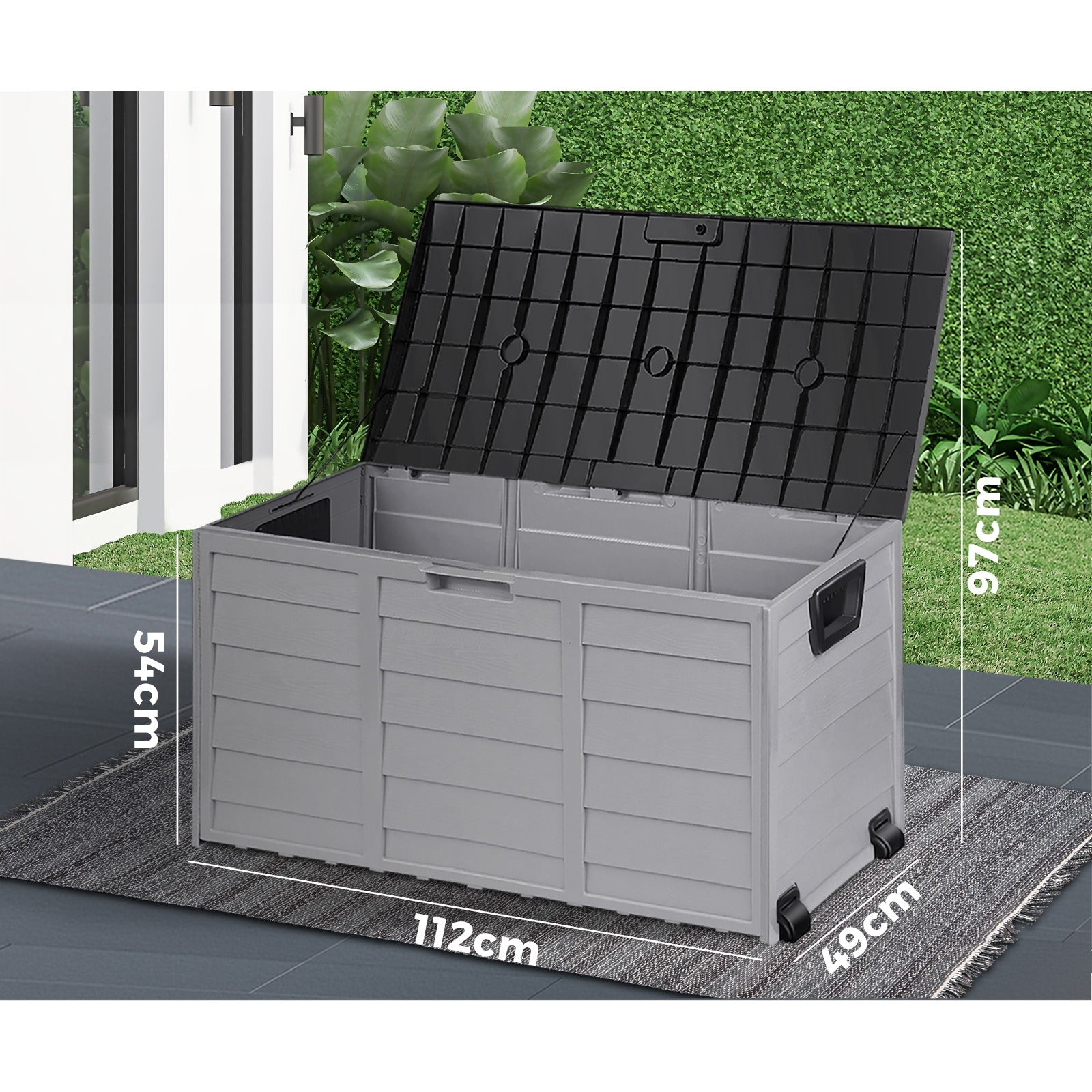 290L Outdoor Lockable Garden Storage Box by Snagg A Box