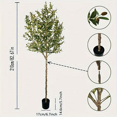Artificial Olive Tree with Planter by Snagg A Plant