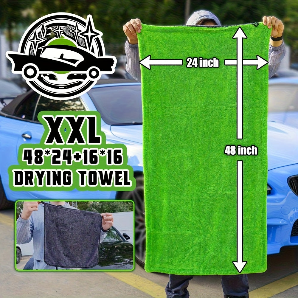 1400GSM Ultra Absorbent Twisted Loop Detailing Cloths by Snagg A Microfiber Towel