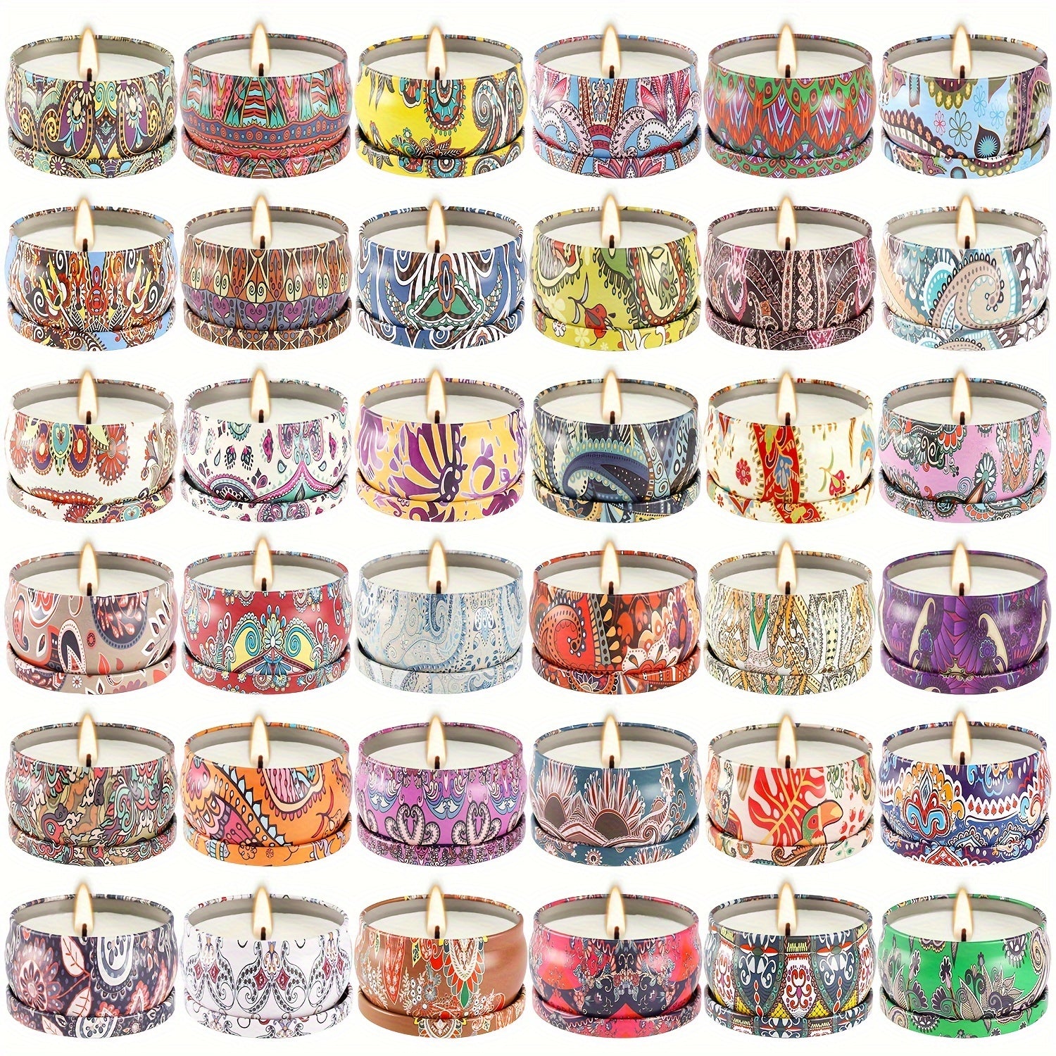 36 Piece Scented Soy Candle Gift Set by Snagg A Candle