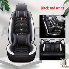 5 Seater PU Leather Car Seat Cover Set by Snagg A Seat Cover