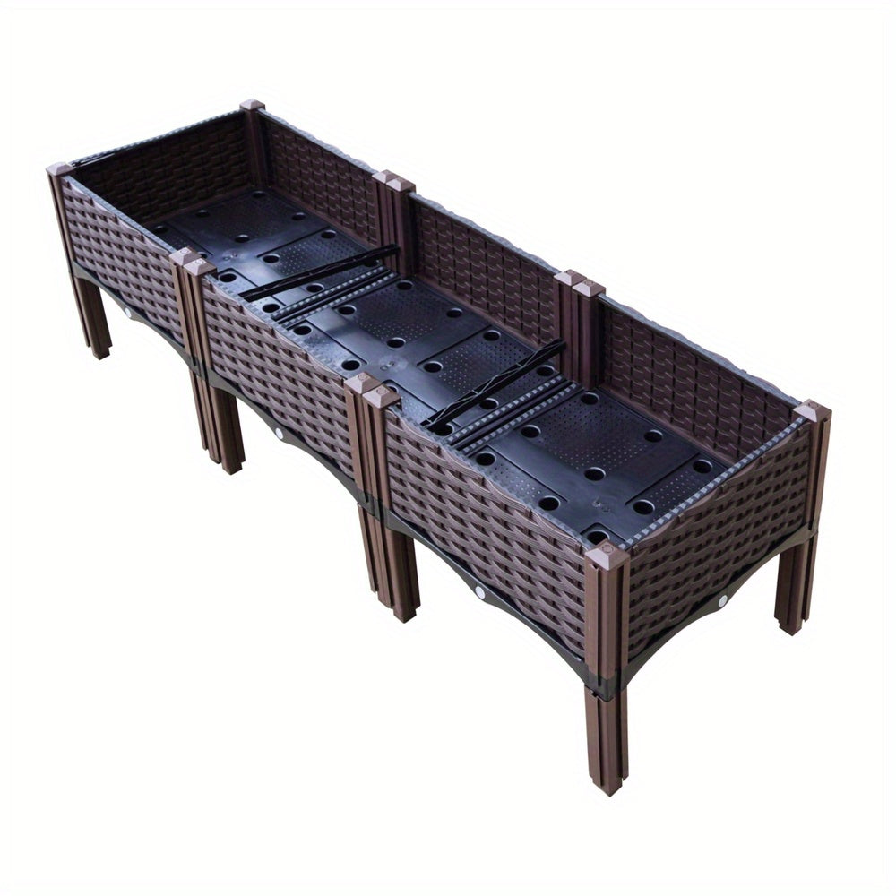 Raised Garden Bed Planter Box 120×40×36cm by Snagg A Garden Bed