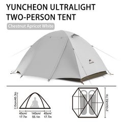 2 to 3 Person Ultralight Hiking Tent by Snagg A Camping Tent