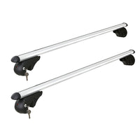 Universal Car Roof Adjustable Rack Cross Bars by Snagg A Car Rack