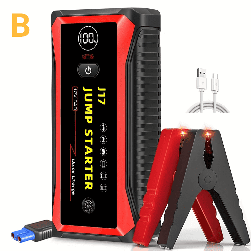 7000A High Power Car Battery Jump Starter - Roadside Essentials