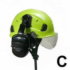 Carbon Fiber Pattern Safety Helmet by Snagg A Safety Helmet