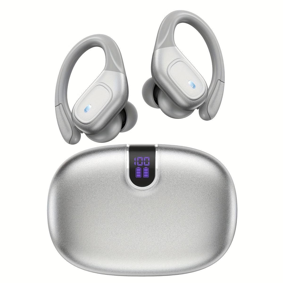 Wireless 5.3 Earbuds – 78H Playtime with LED Display by Snagg An EarBud