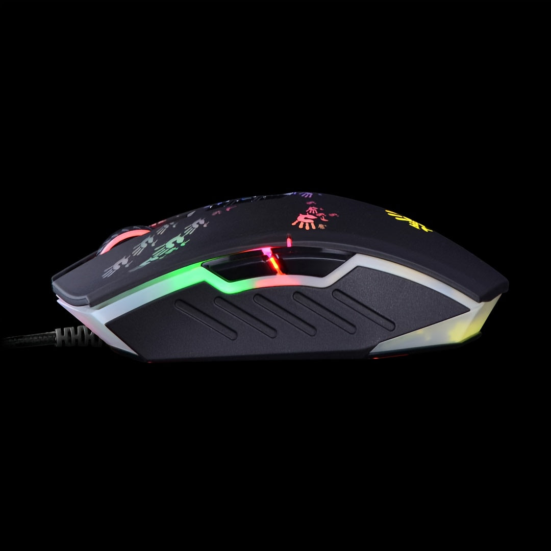 Wired Gaming Mouse With Adjustable 100–6200 CPI by Snagg A Gaming Mouse