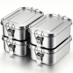 5pcs 850ml Stainless Steel Lunch Box Set by Snagg A Container