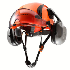 Safety Helmet with Sun Visor & Ear Protection by Snagg A Safety Helmet