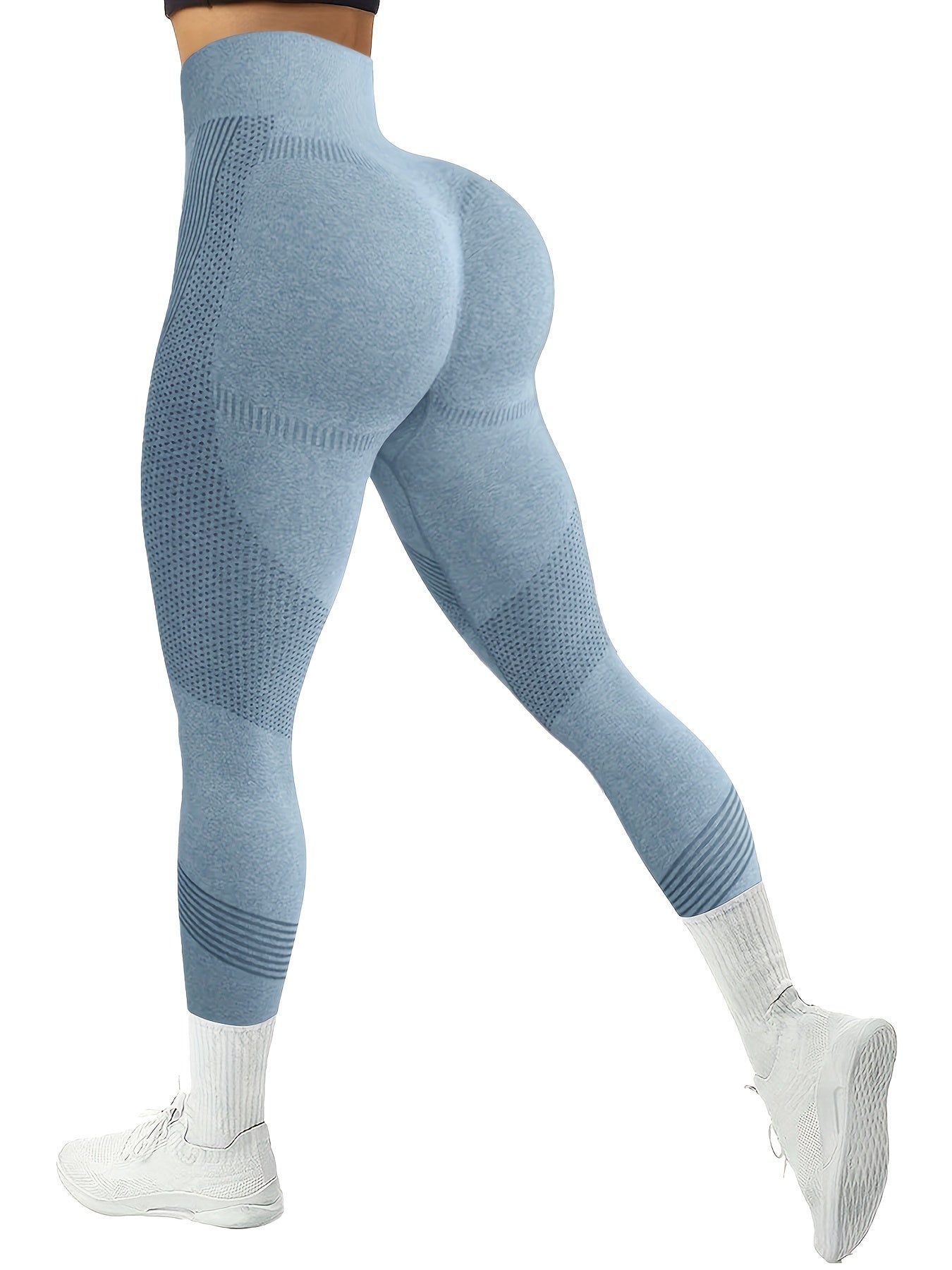 Women’s 4-Pack Seamless Stripe Yoga Leggings by Snagg A Pant