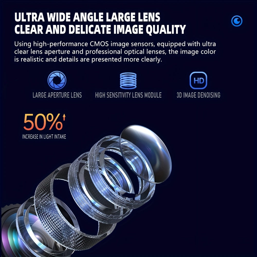 12MP 3 Lens Outdoor Security Camera – 360° Pan-Tilt with 10X Zoom by Snagg An Outdoor Camera