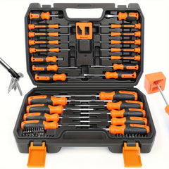 86-Piece Magnetic Screwdriver & Precision Bit Set