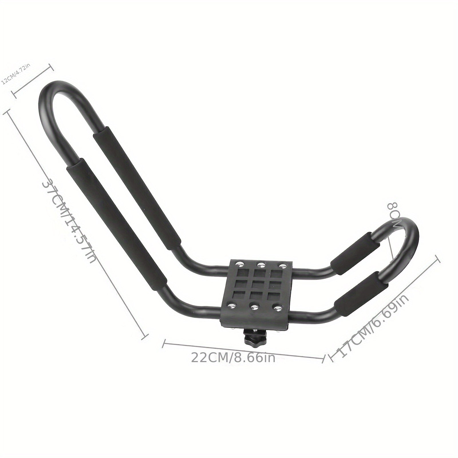 Heavy Duty Roof Rack Carrier Holders (1 Pair) by Snagg A Car Rack