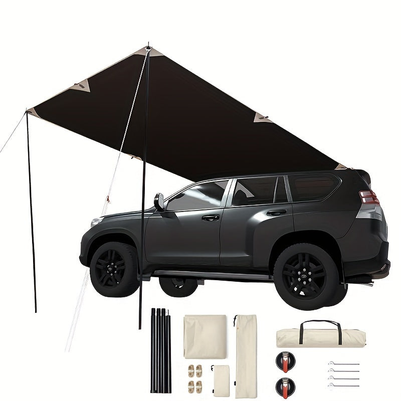 Portable SUV & Truck Roof Tent Sunshade by Snagg A Canopy Tent