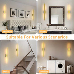 2 Pack Remote Control Battery Powered Wall Lights by Snagg A Wall Light