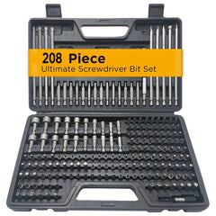 208pcs Ultimate Screwdriver Bit Set