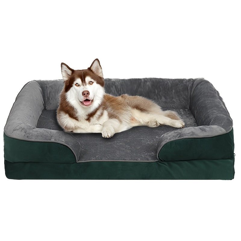 Orthopedic Dog Sofa Bed with Washable Cover by Snagg A Pet Bed