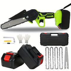 Mini Cordless Electric Chainsaw – 6-Inch