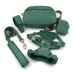 Corduroy Dog Walking Set - SnaggIt