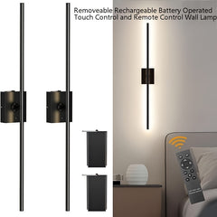 31.5" Wireless LED Wall Lamp – 360° Rotatable by Snagg A Wall Light