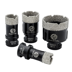 M14 Thread Diamond Core Drill Bit 6–125mm | Tile Hole Saw for Ceramic Marble Granite CE Certified