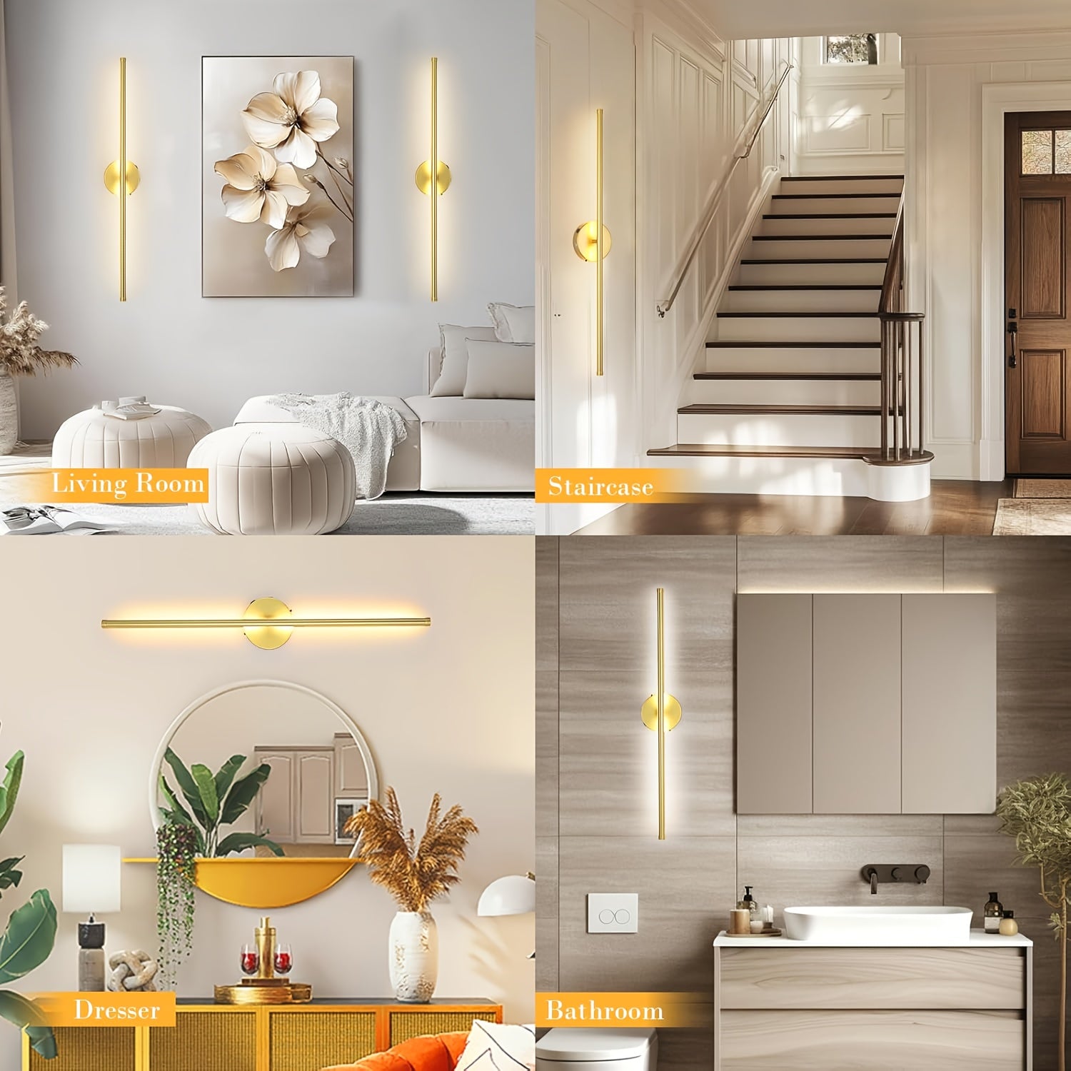 1pc/2pcs Battery Operated Wall Sconce Light by Snagg A Wall Light