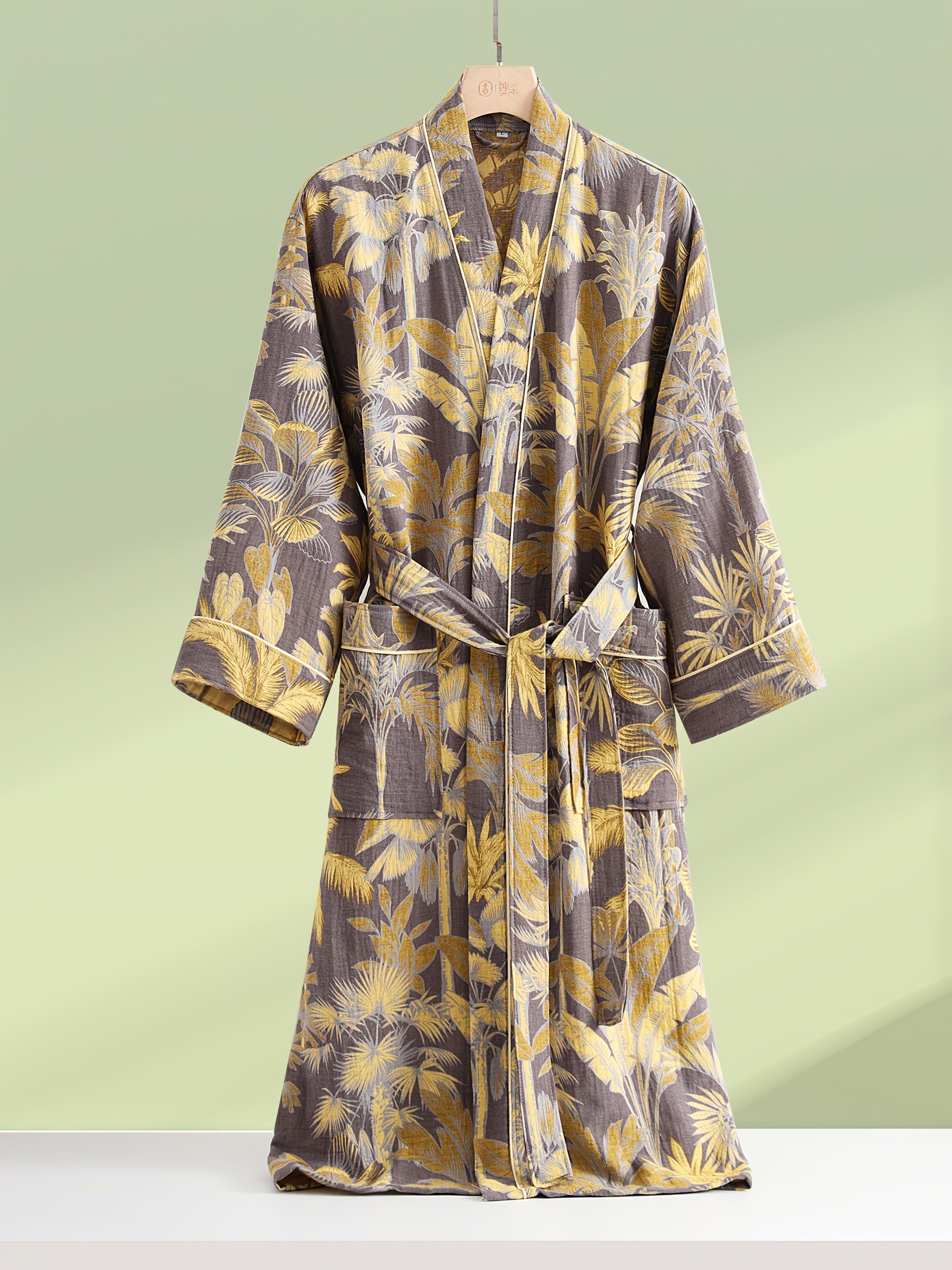 Men’s & Women’s Cotton Double Gauze Bathrobe by Snagg A Pajama