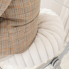 2pcs Plush & Cozy Round Throw Pillows by Snagg A Cushion