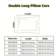 Luxury Long Full Body Pillow – Soft Polyester Support by Snagg A Pillow