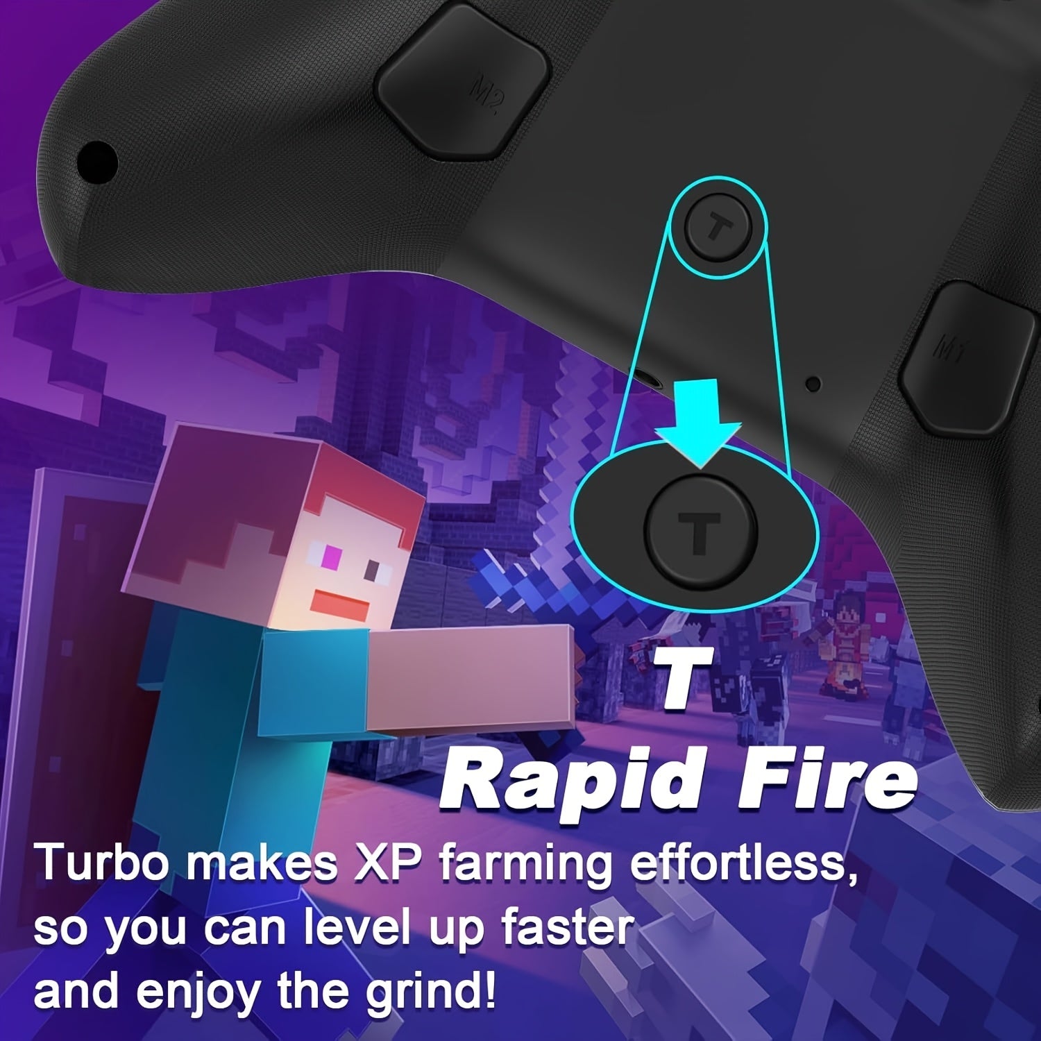 Wired Gaming Controller Compatible With Xbox, PS4, Switch & PC by Snagg A Game Controller