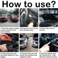 3000AMP Heavy Duty Jumper Cables - 3000A - Roadside Essentials